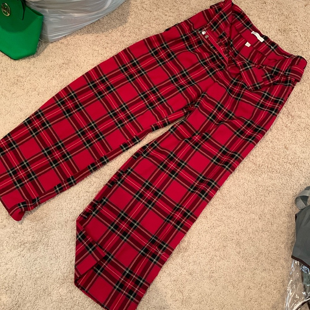 Plaid Trousers